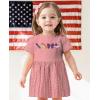 imageHeart and Rainbow Toddler Girls Valentines Day Dress Baby Valentine Outfit Girl Dresses for Infants ToddlersUsa  Mauvelous Mauvelous Spot