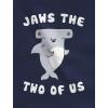 imageJaws The Two Of Us Valentines Day Set for Him ampamp Her Matching Couples HoodiesMen Blue  Women Blue