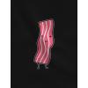 imageTstars Bacon ampamp Eggs Valentines Day Gift for Him ampamp Her Funny Matching Couples HoodiesBacon Black  Eggs Black