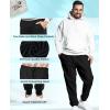 imageTstars Valentines Day Matching Sweatpants for Couples Gifts for His and Hers Valentine Couple JoggersReturn  Black