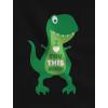 imageValentines Day Outfit I Love You This Much T Rex Raptor Infant Kids TShirtBlack