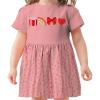 imageHeart and Rainbow Toddler Girls Valentines Day Dress Baby Valentine Outfit Girl Dresses for Infants ToddlersValentine  Mauvelous Mauvelous Spot