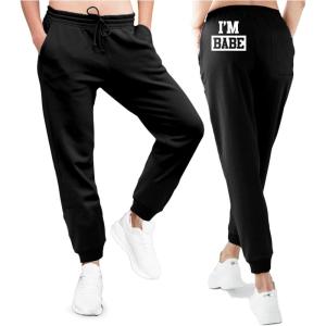imageTstars Valentines Day Matching Sweatpants for Couples Gifts for His and Hers Valentine Couple JoggersBabe  Black