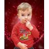 imageTractor ampamp Digger Toddler Boys Valentines Shirt Heart Dab Funny Valentines Day Kids Long Sleeve TShirt for ToddlersDigging  Red