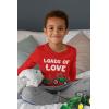 imageTractor ampamp Digger Toddler Boys Valentines Shirt Heart Dab Funny Valentines Day Kids Long Sleeve TShirt for ToddlersTractor  Red