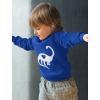 imageTstars Valentines Dino Heart for Girls Boys Toddler Kids Valentines Day Shirt Girl Boy SweatshirtBlue