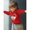 imageTstars Valentines Dino Heart for Girls Boys Toddler Kids Valentines Day Shirt Girl Boy SweatshirtRed
