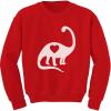 imageTstars Valentines Dino Heart for Girls Boys Toddler Kids Valentines Day Shirt Girl Boy SweatshirtRed