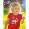 imageLittle Sister Gift Siblings Love Dinosaur Girls ToddlerInfant Kids TShirtRed