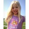 imagePaw Patrol Skye Daddys Lil Pup Fathers Day Toddler Kids Girls Fitted TShirtSky Heart  Black