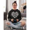 imageTstars Funny Valentines Day Gamer Hoodie Controllers Heart Girls Women HoodieRed