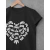 imageValentines Day Shirt for Boys Girls Video Gamer Controllers Heart TShirtBlack