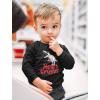 imageDinosaur Boys Valentines Shirt Long Sleeve Funny Trex Heart Crusher Valentine Day Toddler Boy Kids TShirtCrusher  Black