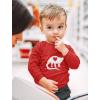 imageDinosaur Boys Valentines Shirt Long Sleeve Funny Trex Heart Crusher Valentine Day Toddler Boy Kids TShirtHeart  Red