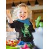 imageDinosaur Boys Valentines Shirt Long Sleeve Funny Trex Heart Crusher Valentine Day Toddler Boy Kids TShirtLove  Black
