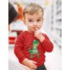 imageDinosaur Boys Valentines Shirt Long Sleeve Funny Trex Heart Crusher Valentine Day Toddler Boy Kids TShirtLove  Red