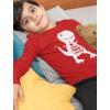 imageDinosaur I Love You This Much Toddler Boys Valentines Day Shirt Kids Long SleeveRed