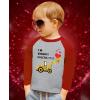 imageExcavator Digger Toddler Boys Valentines Day Shirt Im Digging Valentines Kids Raglan 34 Sleeve TShirt 4T Red