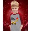 imageExcavator Digger Toddler Boys Valentines Day Shirt Im Digging Valentines Kids Raglan 34 Sleeve TShirt 4T Red