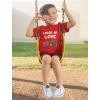 imageFarm Tractor Toddler Boys Valentines Shirt Loads of Love Valentines Day Kids TShirt for ToddlersRed