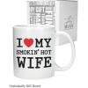 imageI Love My Smokin Hot Wife Coffee Mug  Mothers Day Romantic Gift for Wife from Husband Novelty Valentines Day Tea Mug 15 Oz WhiteWhite