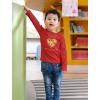 imagePizza is My Valentine Shirt Gift for Pizza Lovers Youth Kids Long Sleeve TShirt Large Red