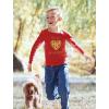 imageToddler Boys Valentines Day Shirt Funny Love Bites Youth Kids Long Sleeve TShirtsRed