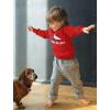 imageValentines Day Dump Truck Loads of Love Toddler Kids SweatshirtDump Truck  Red