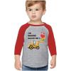 imageExcavator Digger Toddler Boys Valentines Day Shirt Im Digging Valentines Kids Raglan 34 Sleeve TShirt 4T Red