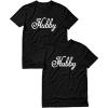 imageTstars Hubby ampamp Hubby Matching Outfit for Husband and Husband Gay Couple Valentines Day Hubby Black XLargeHubby Black XXXLarge