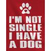 imageIm Not Single I Have a Dog Valentines Day Gift for Dog Lovers Women HoodieBlue