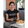 imageVideo Gamer Valentines Day Shirt Controllers Heart Be My Player 2 Women TShirtBlack