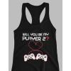 imageVideo Gamer Valentines Day Shirt Controllers Heart Player 2 Racerback Tank TopBlack
