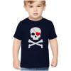 imageTstars  Pirate Skull ampamp Heart Valentines Day Toddler Kids TShirtNavy