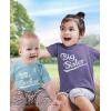 imageBig Sister Little Brother Matching Outfits Baby Announcement Sibling Shirts Big SisLavender