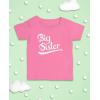 imageBig Sister Little Brother Matching Outfits Baby Announcement Sibling Shirts Big SisPink