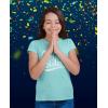 imageGift for Big Sister Pregnancy Announcement Sibling Girls Fitted TShirtChill Blue