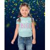 imageIm a Big Sister Shirt Baby Announcement Sibling Girls Kids Fitted TShirtChill Blue