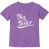 imageBig Sister Little Brother Matching Outfits Baby Announcement Sibling Shirts Big SisLavender