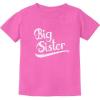 imageBig Sister Little Brother Matching Outfits Baby Announcement Sibling Shirts Big SisPink