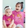 imagePaw Patrol Skye Big Sister Little Sister Matching Outfits Girls Sibling ShirtsKid Pink  Baby Wow Pink
