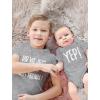 imageTstars Did We Just Become Bestfriends Big Brother Sister Little Bro Sis Matching Sibling Kids Shirt ampamp Baby Bodysuit SetChild Gray  Baby Gray