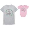 Big Sister Gray / Little Sister Pink