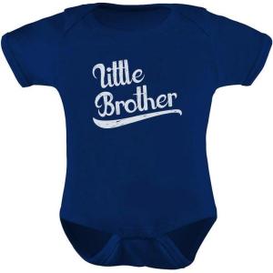 imageLittle Brother Newborn Outfit Baby Announcement Baby Boy Infant Bodysuit Sibling Shirts Little BroNavy
