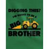 imageGoing to Big A Brother Tractor Loving Boys Gift ToddlerKids Long Sleeve TShirtGreen