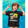 imageTstars  Spongebob and Gary Big Brother Funny Toddler Kids TShirtBlack