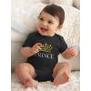 imageTstars Prince Crown Newborn Outfit for Boys Baby Boy Brother Infant BodysuitAqua