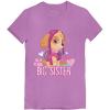 imageSkye Big Sister Toddler Shirt Official Paw Patrol Tee Kids Girls Fitted TShirtLavender