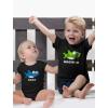 imageBig Brother Little Brother Outfits Shark Matching Gifts for Siblings SetBrother Black  Baby Black