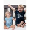 imageBig Brother Shirt Little Brother Boys Matching Outfits Brothers Sibling ShirtsKids Shirt Navy  Baby Aqua